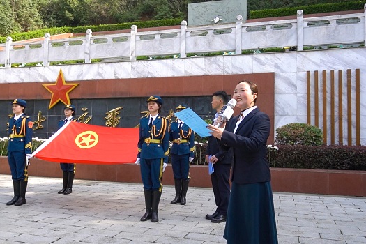 湖北省工業(yè)建筑學(xué)校開展“清明祭英烈”活動(圖8)